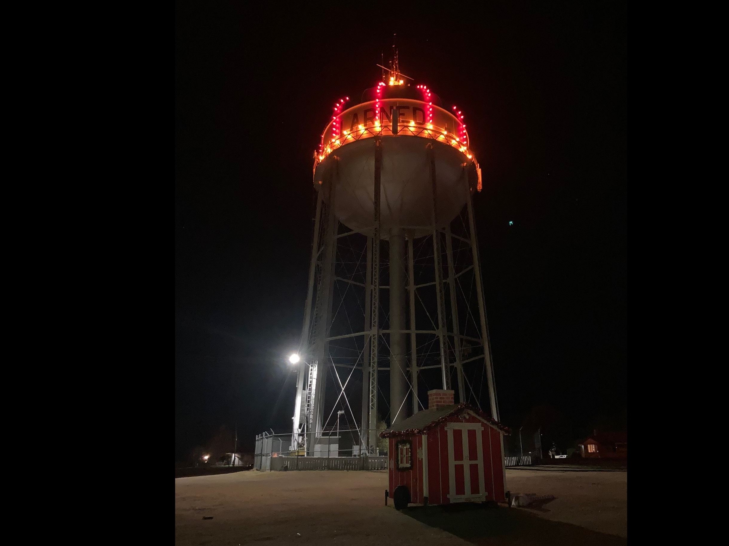 Water tower lights 